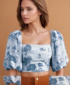 Milkmaid Top Sewing Pattern