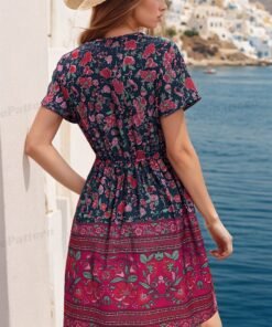 Alternative view of Boho Dress Sewing Pattern