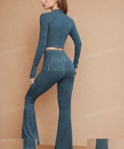 Alternative view of Flare Leg Pants Sewing Pattern