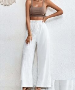 Summer Wide Leg Pants Sewing Pattern