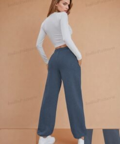 Comfy Wide-Leg Joggers Sewing Pattern