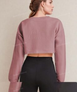 The Essential Crop Sweatshirt Sewing Pattern