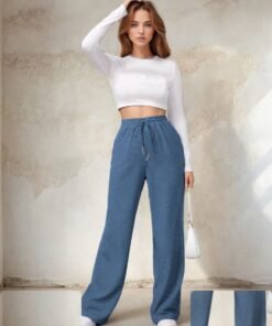 Wide Leg Sweatpants Sewing Pattern