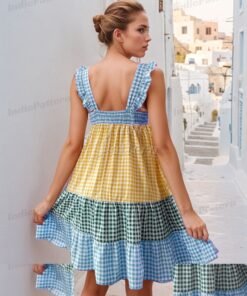 Chic Ruffle Dress Sewing Pattern