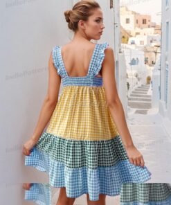 Alternative view of Chic Ruffle Dress Sewing Pattern