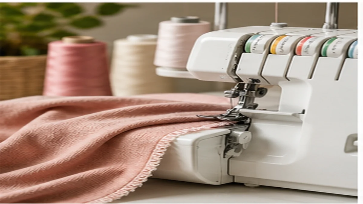 using a serger to sew blog hero image for Patternslabco